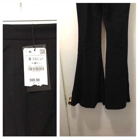 Zara Studio Extra Flare Trouser. Blogger Favorite - Picture 5 of 8